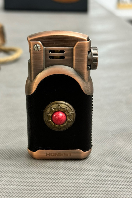 خرید فندک بنزینی هانست چرم