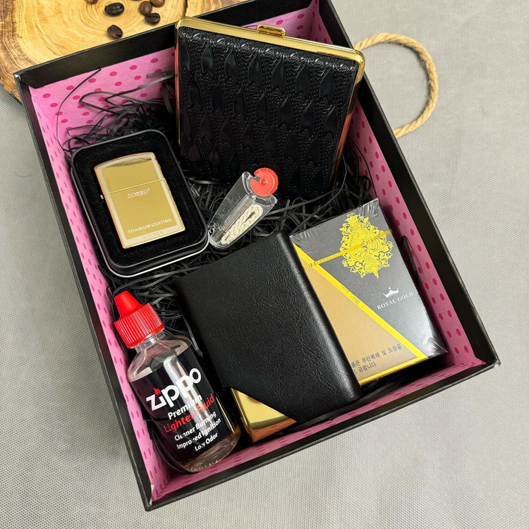 ست جاسیکاری فندک vip