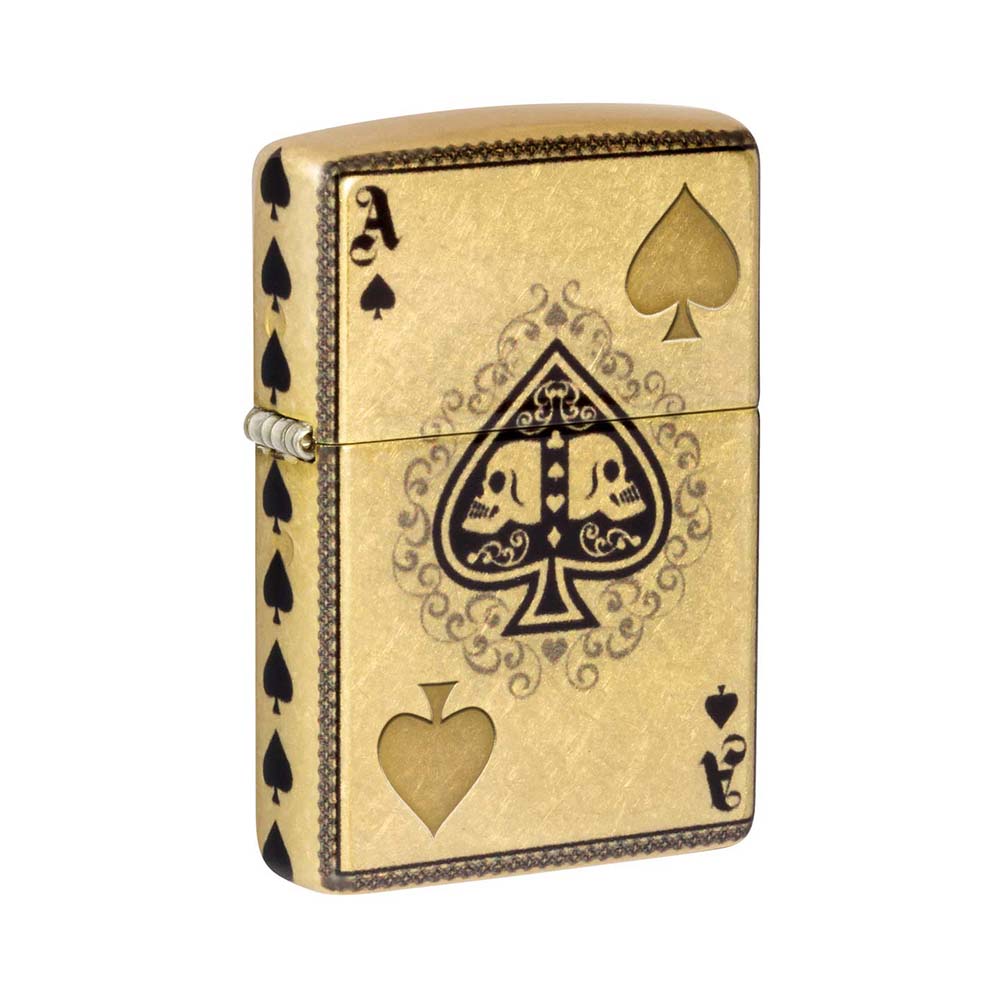 فندک‌زیپو مدل 46388 48458 ACE OF SPADES DESIGN