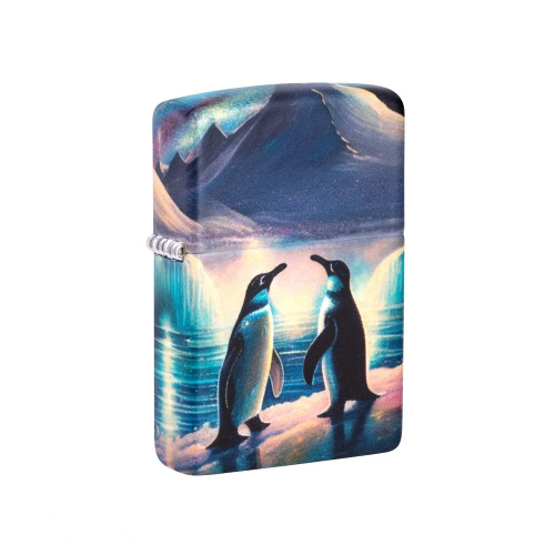 فندکزیپو مدل 46014 49193 PENGUIN DESIGN
