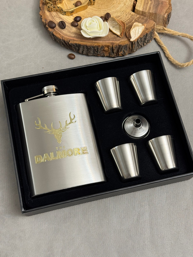 بطری جیبی استیل مدل دالمور