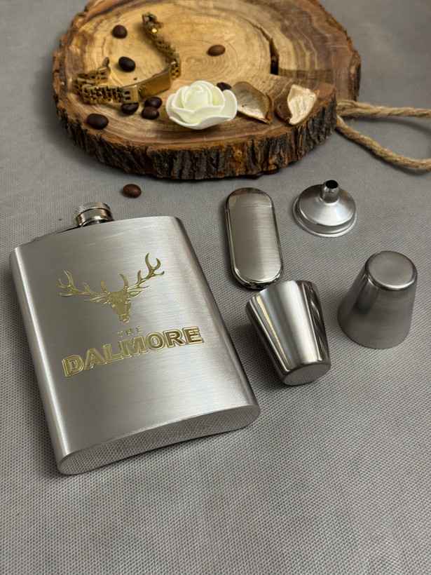 بطری جیبی استیل مدل فندکدار